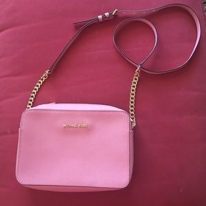 Michael Kors Jet Set Saffiano crossbody